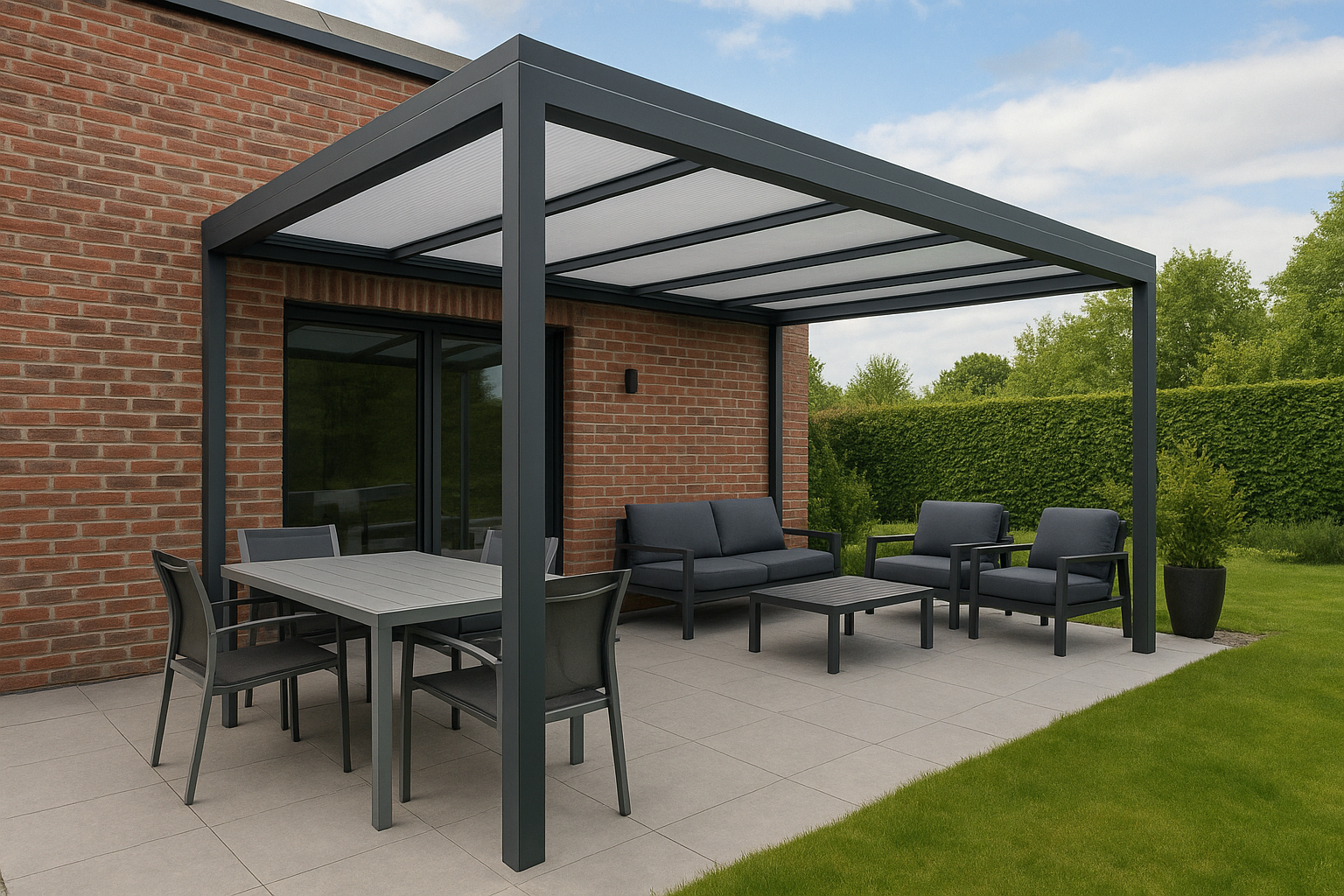 overdækkede terrasser i aluminium